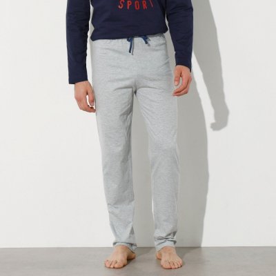 Blancheporte pánské pyžamové kalhoty šedý melír – Zboží Mobilmania