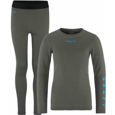 Craft Set CORE Warm Baselayer Set Junior grey – Zboží Dáma