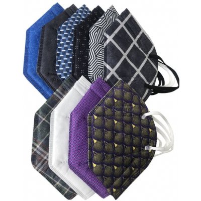 Balerina MIX PÁNSKÝ nanorespirátor FFP2 10 ks – HobbyKompas.cz