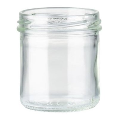 LAURA STURZ ROVNÁ Zavařovací sklenice čirá - TO 66 160ks x 165ml – Zboží Dáma