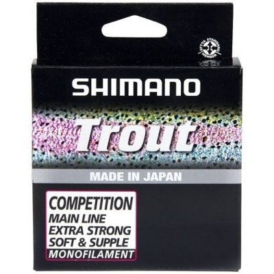 Shimano Trout Competition Red 150m 0,18mm 2,67kg – Zboží Mobilmania