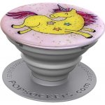PopSockets Glitter Jumping Unicorn Yellow – Zboží Mobilmania
