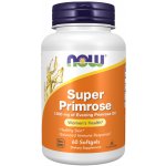 Now Foods Pupalkový Olej Super Primrose Oil 1300 mg 60 kapslí – Hledejceny.cz