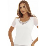 Emili halenka Beatris viskóza bílá – Zboží Dáma