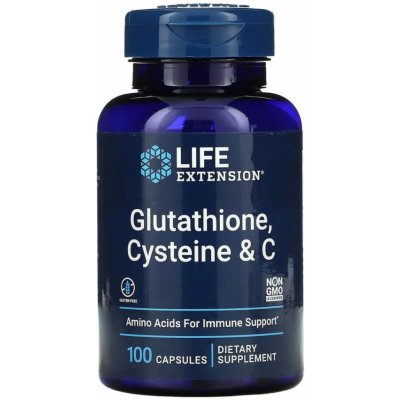 Life Extension Glutathione Cysteine & C 100 kapslí – Hledejceny.cz