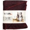 Deka Avax deka fleece vínový melír 150x200