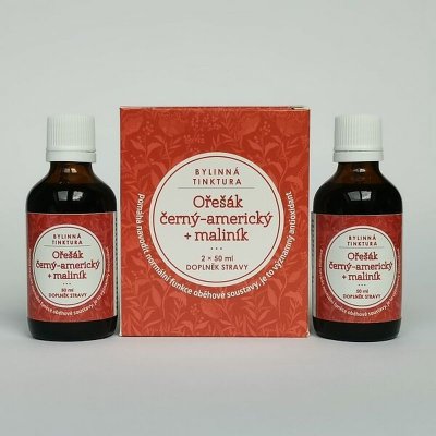 Ondřej Ullrich Tinktura Ořešák + maliník 2 x 50 ml – Hledejceny.cz