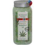 Bohemia Cosmetics Cannabis Regenerační koupelová sůl s konopným olejem 900 g – Zboží Mobilmania