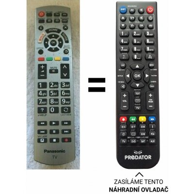 Dálkový ovladač Predátor Panasonic TX-49HX940E – Hledejceny.cz
