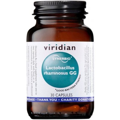 Viridian Synerbio Lactobacillus Rhamnosus GG 30 kapslí – Zboží Mobilmania