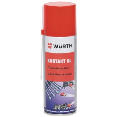 Würth Sprej na kontakty - odstraňovač oxidace 200 ml – Zbozi.Blesk.cz