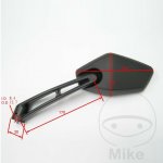 JMP zrcátko černé levé APRILIA SR 50 R LC 05-18, SR 50 R LC EURO4 18-19, SR 50 R LC EURO4 20-21, SR 50 R LC DITECH FACTORY 05-14, SR 50 R LC GP REPLICA EURO4 20-21 | Zboží Auto