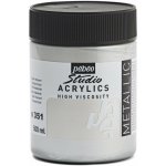 Pébéo Studio Acrylics akrylové barvy 500 ml 351 stříbrná – Hledejceny.cz