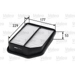 Vzduchový filtr VALEO 585153 – Sleviste.cz