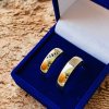 Prsteny Aranys Zlaté snubní prsteny Zirkon 16206