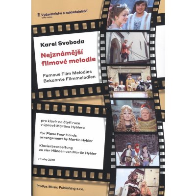 Nejznámější filmové melodie Karel Svoboda čtyřruční klavír – Sleviste.cz