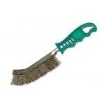 Kartáč s plastovou rukojetí, mosazný, drát 0,3 mm, DKUNIM – Zboží Dáma