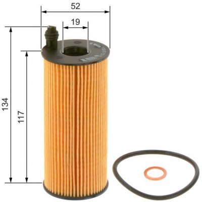 Olejový filtr BOSCH (F026407123) – Hledejceny.cz