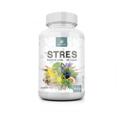 Allnature Stres bylinný extrakt 60 kapslí – Zboží Mobilmania