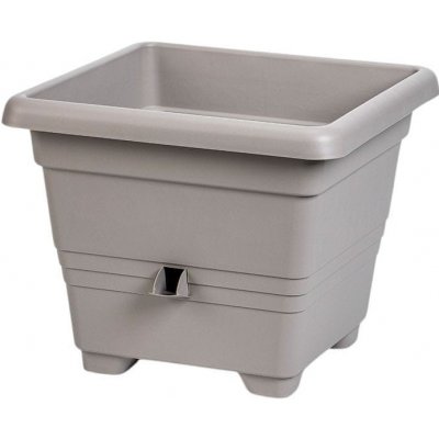 Plastia květináč samozavlažovací Bergamot - taupe 50x50 cm – Zboží Dáma
