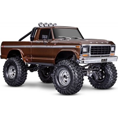 Traxxas TRX-4 Ford F-150 Ranger XLT TQi RTR hnědá metalíza 1:10 – Hledejceny.cz