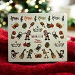 Vianočná vodolepka X mas BN1015 – Hledejceny.cz