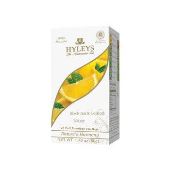 Hyleys černý čaj citron 25 x 1,5 g