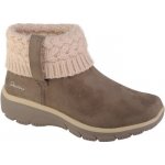 Skechers kotníkové boty Easy Going Cozy Weather hnědá – Sleviste.cz