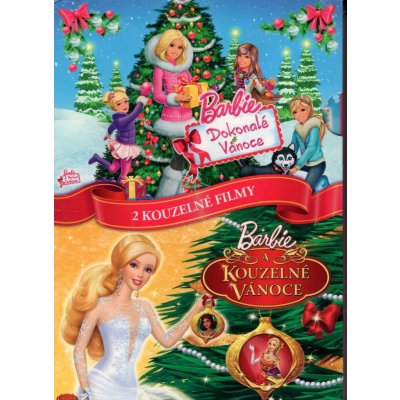 Barbie a dokonalé vánoce & barbie - kouzelné vánoce DVD — Heureka.cz