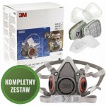 3M 6200 Lakovací sada Polomaska s absorbéry 6059 ABEK1 – Zboží Dáma