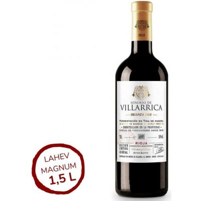 Señorío de Villarrica Crianza Magnum suché červené 2020 13,5% 1,5 l (holá láhev) – Hledejceny.cz