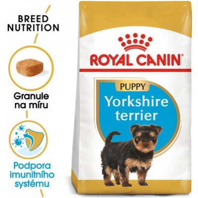 Royal Canin Yorkshire Terrier Junior ,5 kg a Yorkshire Adult 500 g – Zboží Mobilmania