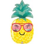 GRABO Ananas Summer 30" 76cm fóliový balónek nafukovací – Zboží Dáma