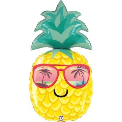 GRABO Ananas Summer 30" 76cm fóliový balónek nafukovací – Zboží Dáma