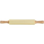 VÁLEČEK DŘEVĚNÝ SE SILIKONEM 43X5CM – Zboží Dáma