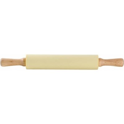 VÁLEČEK DŘEVĚNÝ SE SILIKONEM 43X5CM – Zboží Dáma