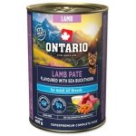Ontario Adult jehněčí pate s příchutí rakytníku 400 g – Hledejceny.cz