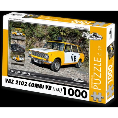 Retro-Auta č. 29 Vaz 2102 Combi VB 1981 1000 dílků – Hledejceny.cz