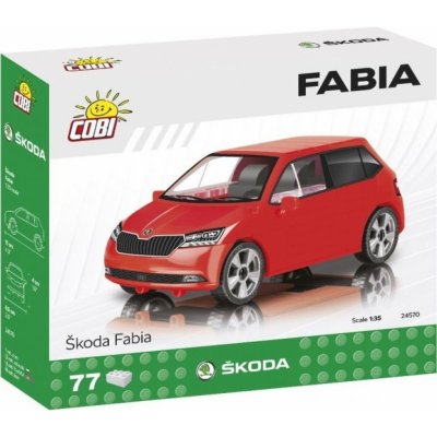 Cobi 24570 Škoda Fabia 2019, 1 : 35, 77 k – Zbozi.Blesk.cz