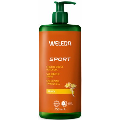 Weleda Sport osvěžující sprchový gel s regeneračním účinkem Arnica, Rosemary Lavender 750 ml – Zboží Dáma