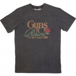 Guns N' Roses tričko California 1985 Stone Wash Charcoal Grey – Hledejceny.cz
