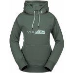 Volcom Technická mikina Wms Core Hydro Hoodie eucalyptus – Hledejceny.cz