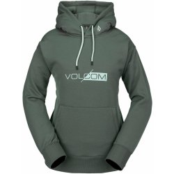 Volcom Technická mikina Wms Core Hydro Hoodie eucalyptus