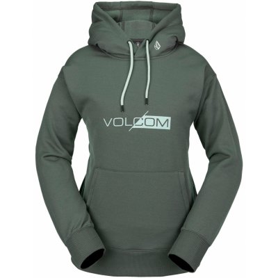 Volcom Technická mikina Wms Core Hydro Hoodie eucalyptus – Hledejceny.cz