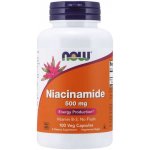 Now Foods Niacin Niacinamide 500 mg 100 kapslí – Hledejceny.cz