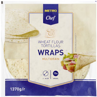Metro Chef Tortilla 30 cm Multigrain 1,37 kg – Hledejceny.cz