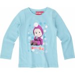 LamaLoli Máša a medvěd tričko tyrkysové – Sleviste.cz