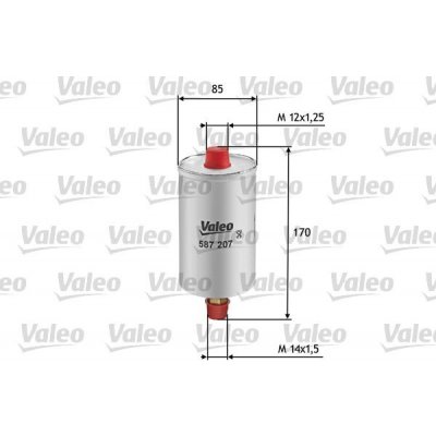 Palivový filtr VALEO 587207 – Zboží Mobilmania