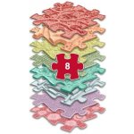 MUFFIK Set ortopedických podložek Duha Pastel MFK-106 – Hledejceny.cz