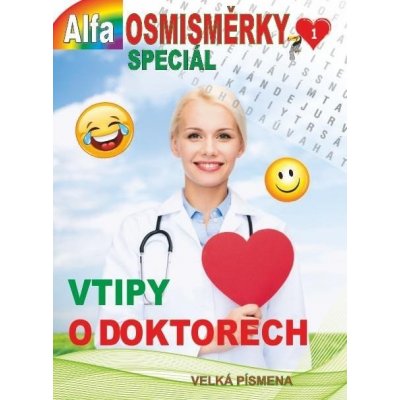 Osmisměrky speciál 1/2023 - Vtipy o doktorech – Hledejceny.cz